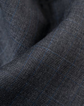 Made In Usa Medium Grey Shadow Plaid Super 12os Wool Suit
