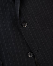 Made In Usa Grey Chalkstripe Suit