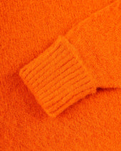 Made In Scotland Pumpkin Shaggy Dog Sweater Classic Fit