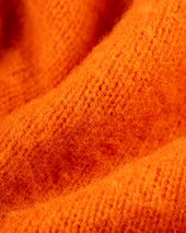 Made In Scotland Pumpkin Shaggy Dog Sweater Classic Fit