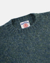 Made In Scotland Lovat Shaggy Dog Sweater Classic Fit