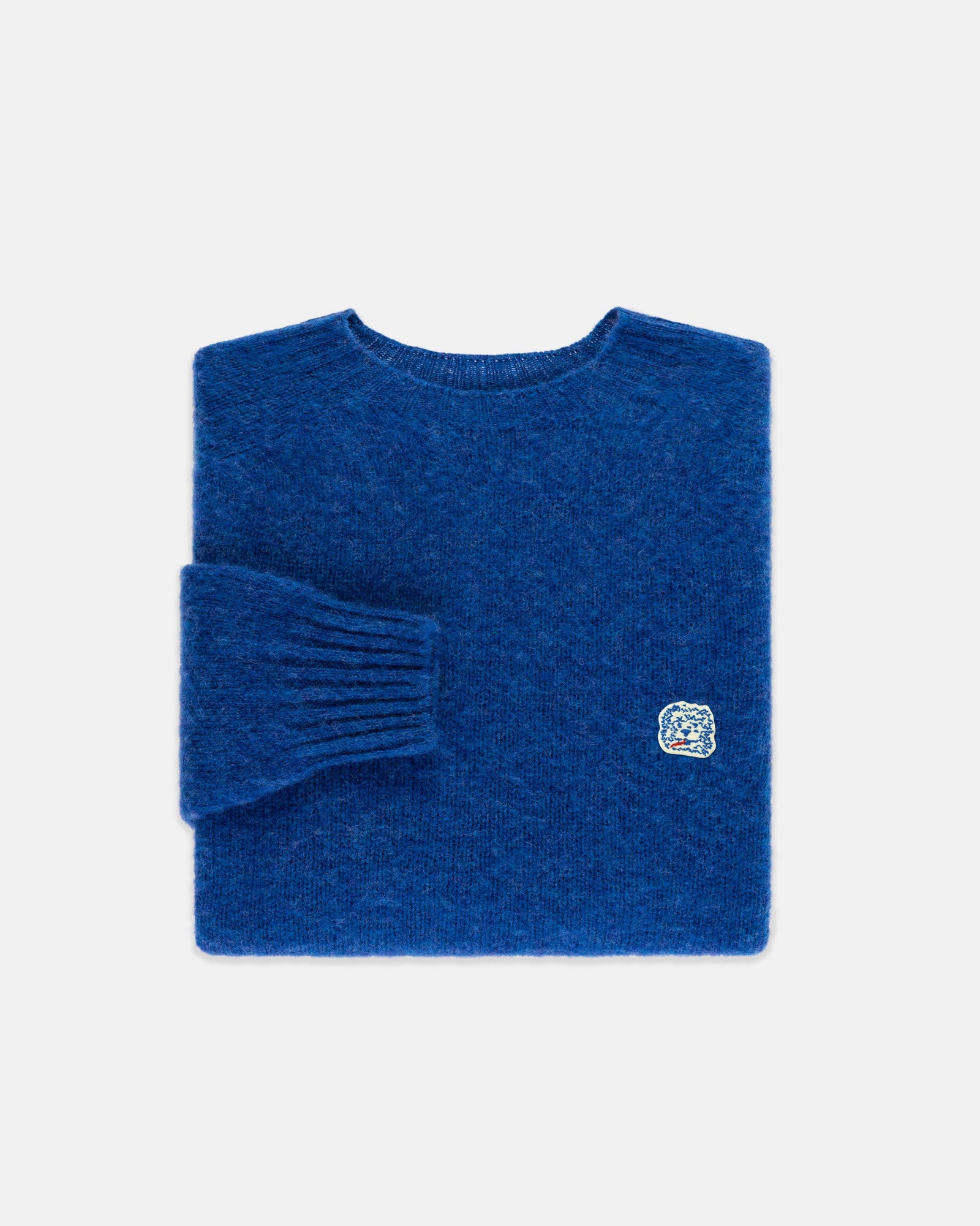 Made In Scotland Medium Shaggy Dog Icon Sweater Trim Fit