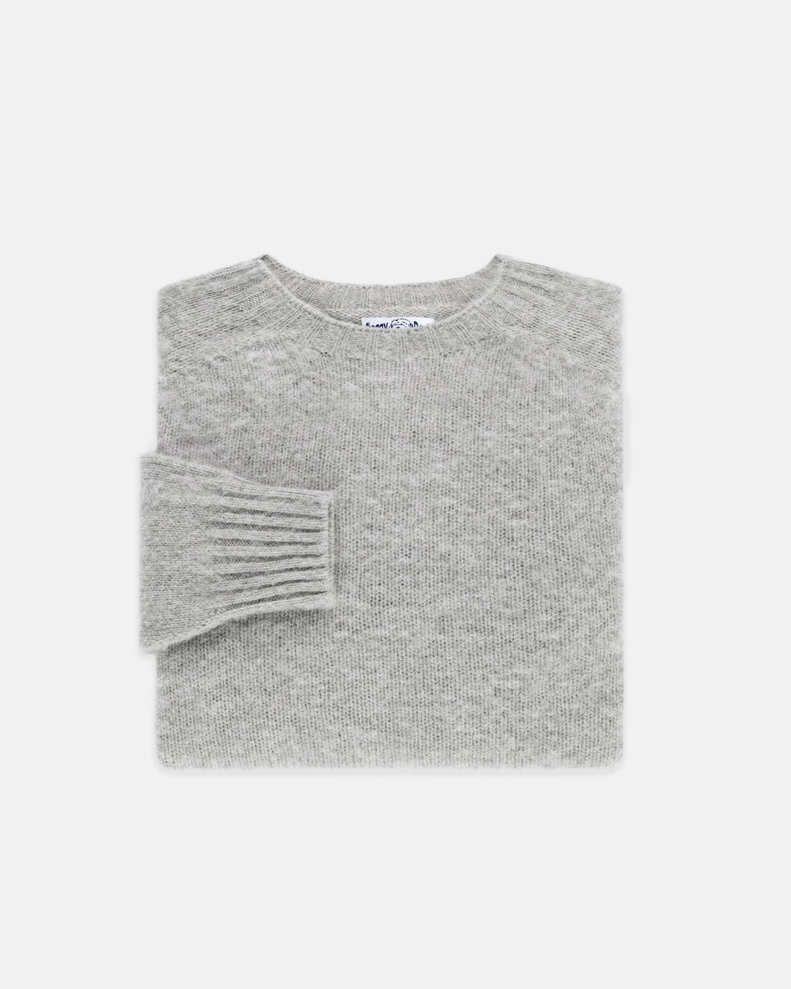 Made In Scotland Shaggy Dog Sweater Trim Fit