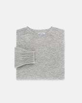 Made In Scotland Shaggy Dog Sweater Trim Fit