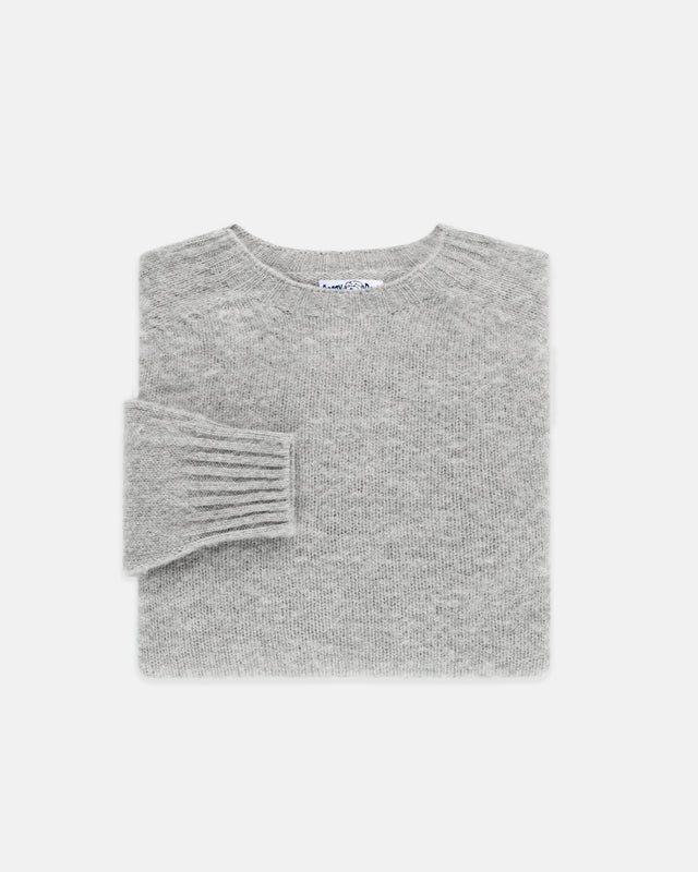 Made In Scotland Shaggy Dog Sweater Trim Fit