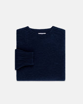 Made In Scotland Shaggy Dog Sweater Trim Fit
