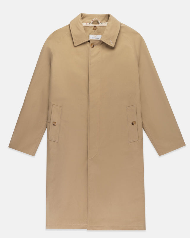 Made In England Beige Waterproof Raincoat