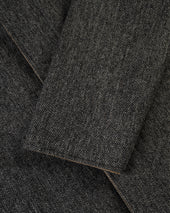 Made In England Twill Tweed Reversible Topcoat