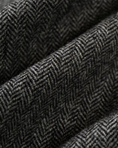 Made In England Twill Tweed Reversible Topcoat