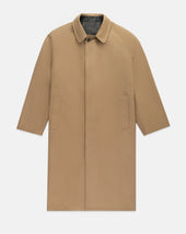 Made In England Twill Tweed Reversible Topcoat