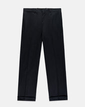 Made In Canada Chalkstripe Wool Flannel Suit