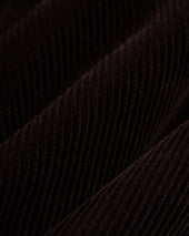 Brown Wide Wale Corduroy Trouser - Trim Fit