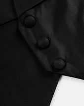 Made In Usa Grosgrain Formal Waistcoat