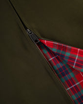 Made In England Army Green Baracuta G9 Harrington Jacket
