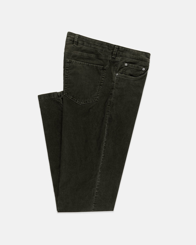 Dark 5 Pocket Corduroy Pant