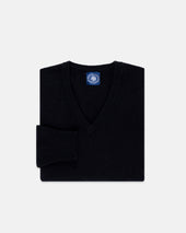 Lambswool V Neck Sweater
