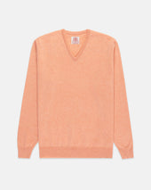 Made In Scotland Cashmere V Neck Sweater