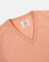 Made In Scotland Cashmere V Neck Sweater