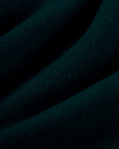 Made In Scotland Green Cashmere Crewneck Sweater