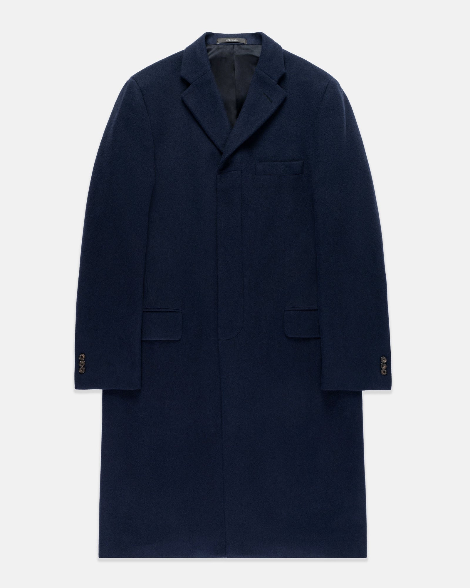 Made In Usa Cashmere Topcoat