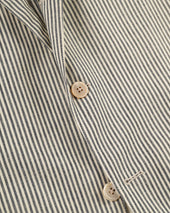 Made In Usa Oxford Stripe Fox Air Wool Sport Coat