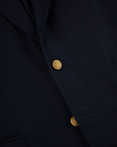 Made In Canada Cotton Wool Open Weave Hopsack Blazer