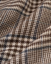 Made In Canada Navy Plaid Silk Sport Coat