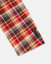 Made In Canada Red Authentic Madras Sport Coat