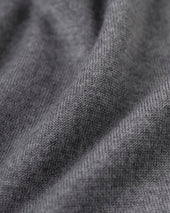Made In Scotland Grey Superfine Merino Wool Sweater