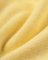 Cotton Cashmere Quarter Zip Sweater