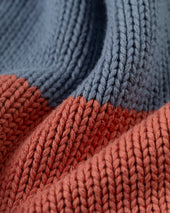 Made In Usa Breton Chunky Cotton Stripe Sweater