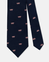Made In Uk Large Pig Club Tie