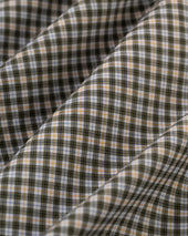 Made In Usa Orange Check Sport Shirt Classic Fit