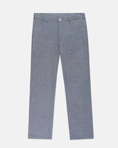 Cotton Chambray Trouser Trim Fit