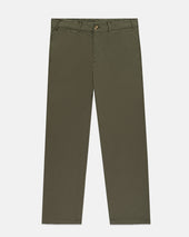 Cinch Back Cotton Chino Trouser Trim Fit