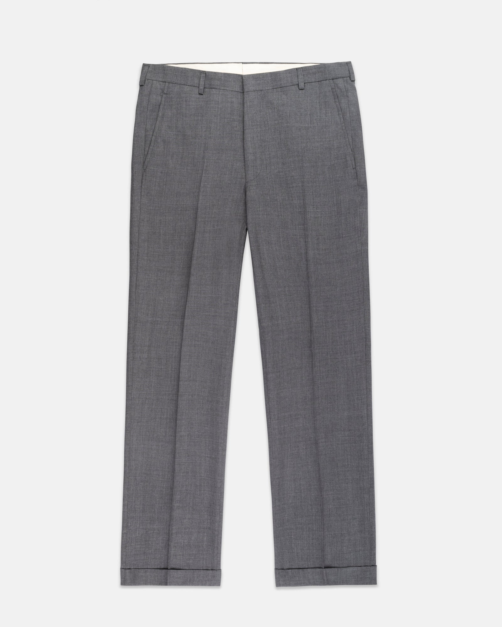 Made In Usa Medium Grey Fox Air Wool Trouser