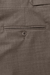 Single Pleat Short Tropical Wool