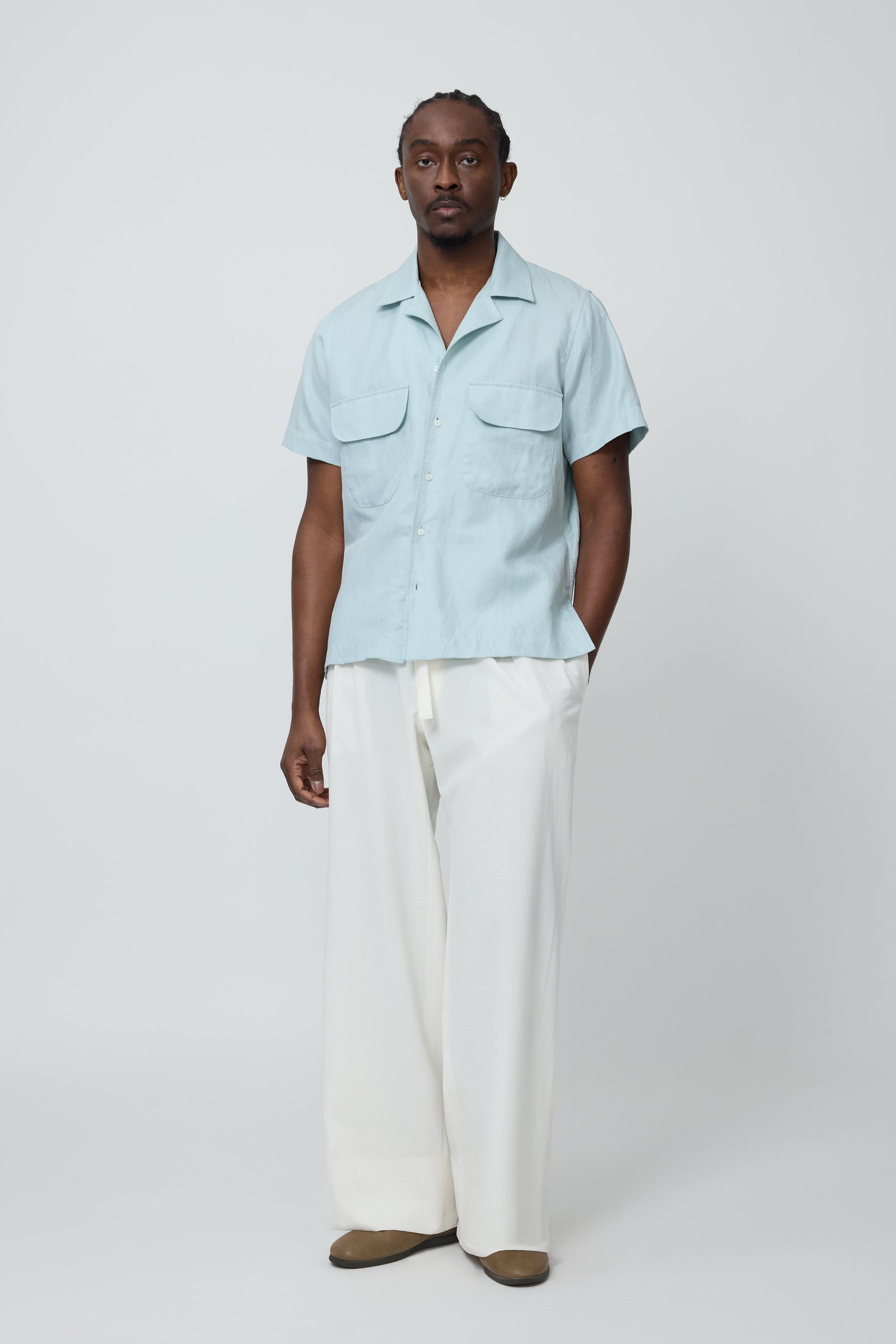 Short Sleeve Camp Shirt