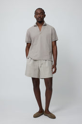 Short Sleeve Polo Double Cotton Pique