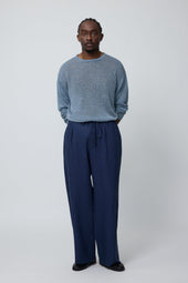 Drawstring Trouser Washed Linen