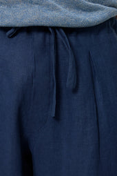 Drawstring Trouser Washed Linen