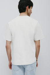 Men's Slub Pocket Tee in Marshmallow