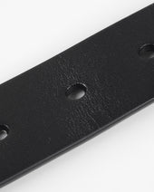 OGL Scout 125 Leather Belt - Tumbled Black
