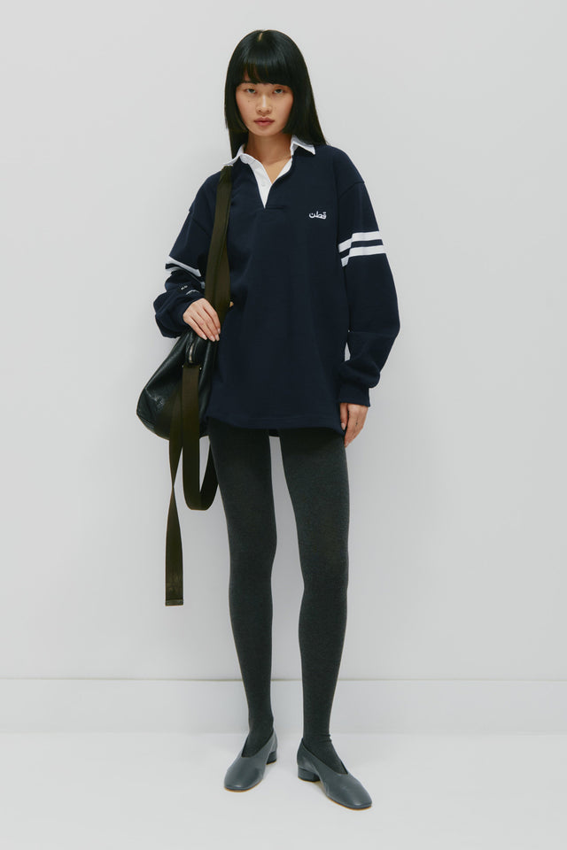Barbarian Rugby in Navy/White