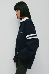 Barbarian Rugby in Navy/White