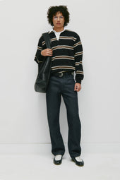 Barbarian Rugby in Black/Moss/Ivory