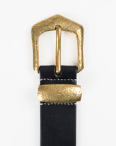 OGL Hand Hammered Ranger Belt - Black