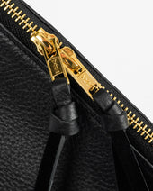 Ogl Tumbled Leather Fold Down Briefcase