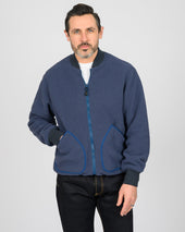 Reversible Fleece Jacket - Navy
