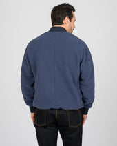 Reversible Fleece Jacket - Navy